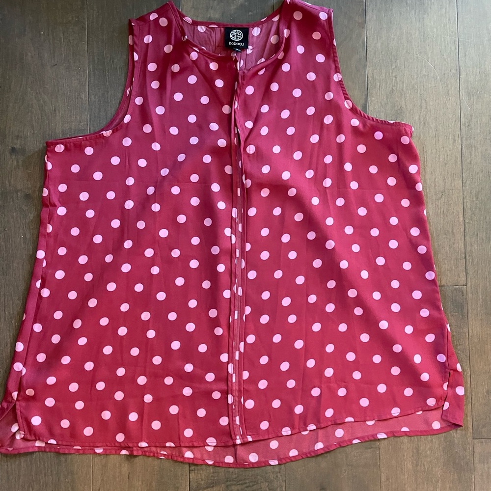 Women’s Sleeveless Top, Size 1X